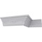 Ekena Millwork 3 1/4"H x 2 1/2"P x 4 1/8"F x 94 1/2"L Dauphine Crown Moulding MLD03X02X04DA - alternate 10